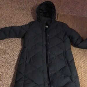 Women's Black Quilted Coat